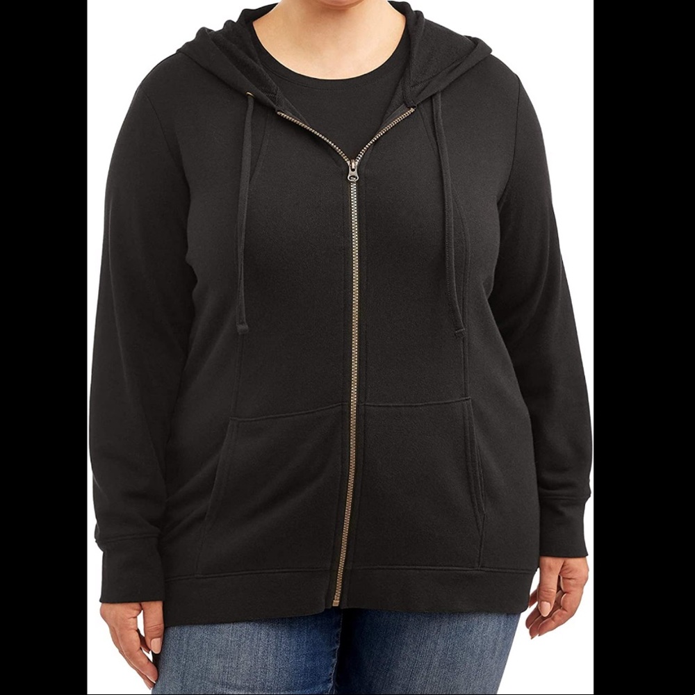 ❤️‍🔥 Terra and Sky Black zip up hoodie!